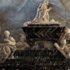 Tombstone of cardinal Pimentel, Antonio Raggi – allegory of Mercy (on the left), Basilica of Santa Maria sopra Minerva