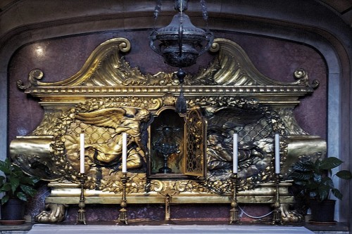 Reliquary for the heart of St. Charles Borromeo, Church of San Carlo al Corso