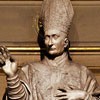 Stefano Maderno, statue of St. Charles Borromeo (Carlo Borromeo), fragment, Church of San Lorenzo in Damaso