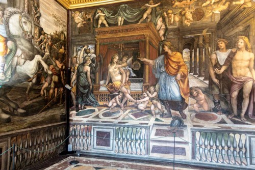 Villa Farnesina, Sala delle Nozze, The Coronation of Roxanne