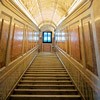 Villa Farnesina, staircase leading to the first floor