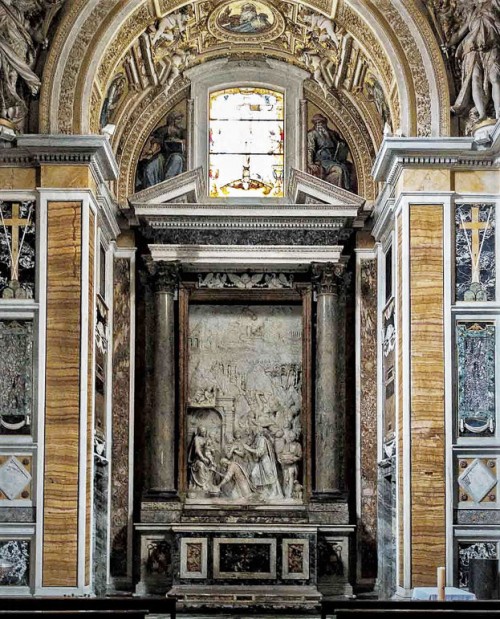 Church of Santa Pudenziana, Caetani family chapel  - main altar – Adoration of the Magi