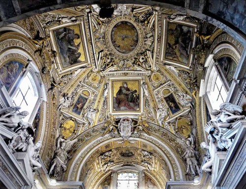 Basilica of Santa Pudenziana, Caetani family chapel, vault