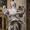 Pietro Bracci, one of the angels from the altar of Jan Berchmans, Church of Sant’Ignazio