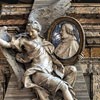 Pietro Bracci, tombstone monument of Cardinal Fabrizio Paolucci, Church of San Marcello