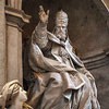 Camillo Rusconi, funerary monument of Pope Gregory of XIII, personification of Religion, Basilica of San Pietro in Vaticano