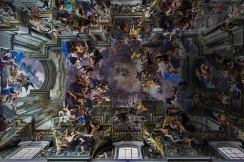 Andrea Pozzo, paintings on the vault of the Church Sant'Ignazio di Loyola