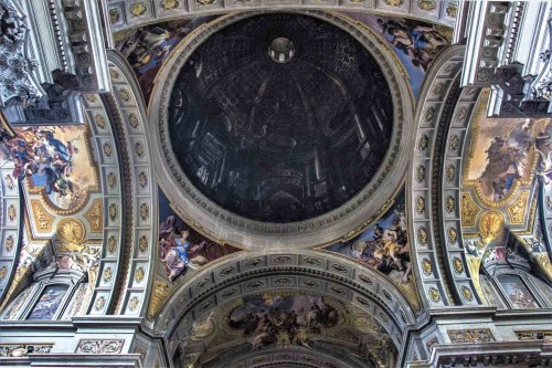 Andrea Pozzo, apparent dome in the Church of Sant’Ignazio di Loyola