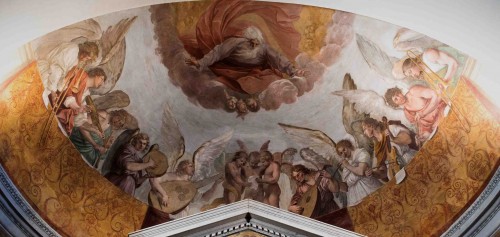 Guido Reni, Koncert anielski, oratorium Santa Silvia