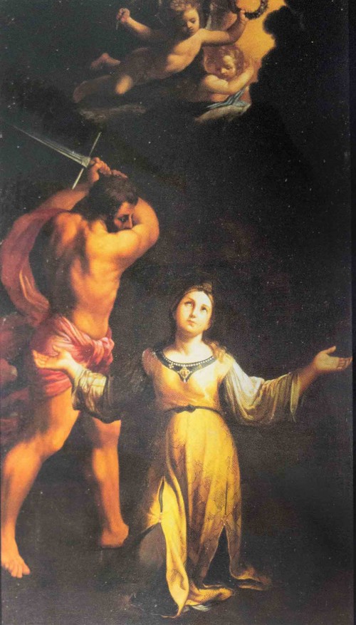 Guido Reni, Męczeństwo św. Cecylii, bazylika Santa Cecilia