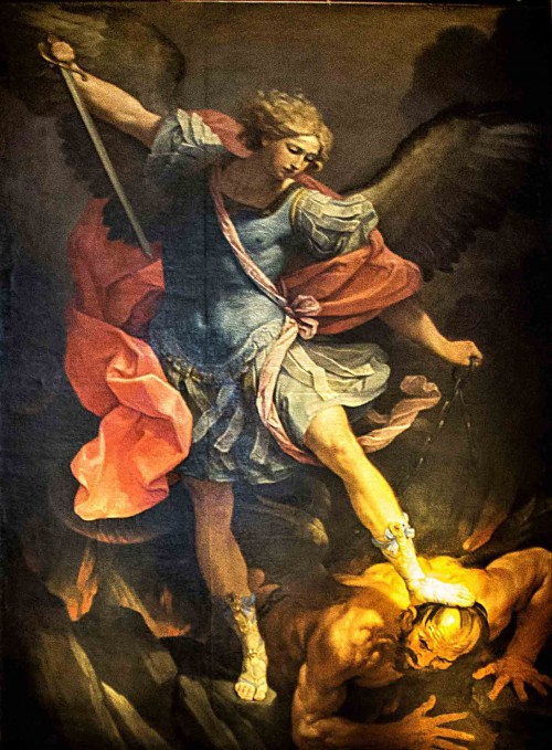 Guido Reni, St. Michael the Archangel, Church of Santa Maria della Conzcezione