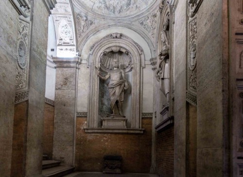 Palazzo Mattei di Giove, decoration of the staircase