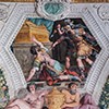 Palazzo Mattei di Giove, painting decorations of the palace gallery, Joab's death, Pietro da Cortona