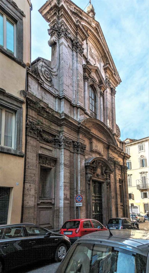 Carlo Rainaldi, façade of the Church of San Girolamo della Carità