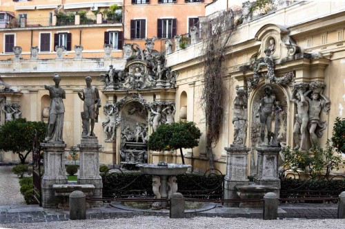 Carlo Rainaldi, nymphaeum in the Palazzo Borghese