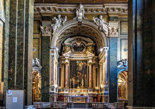 Carlo Rainaldi, main altar in the Church of San Girolamo della Carità