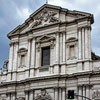 Carlo Rainaldi, górna część fasady, kościół Sant'Andrea della Valle