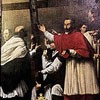 Carlo Saraceni, Karol Boromeusz w procesji świętego Krzyża, kościół San Lorenzo in Lucina