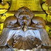 Fontana della Rotonda, secessionist head from the end of the XIX century