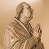 Antonio Canova, statue of the Pope Pio VI, fragment, Vatican Grottoes