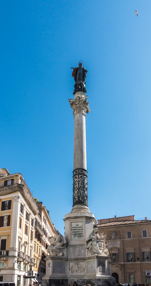 Column of the Immaculate Conception at Piazza di Spagna