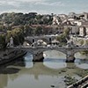 Ponte Vittorio Emanuele II seen from Castle of the Holy Angel