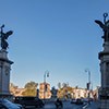 Ponte Vittorio Emanuele II, Wiktorie wprowadzające z obu stron na most