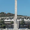 Mussolini Obelisk on Foro Italico (former Foro Mussolini)