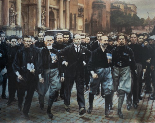 Giacomo Balla, March on Rome (Marcia su Roma), 1922