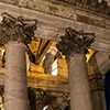 Pantheon, Corinthian capitols in the vestibule