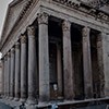 Pantheon - view of the temple vestibule