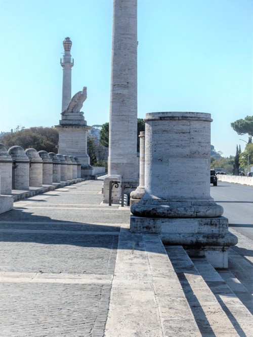 Ponte Flaminio, projekt Armanda Brasiniego