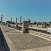 Ponte Flaminio, monumental bridge pavements