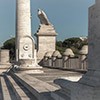 Ponte Flaminio, representative pedestrian crossings