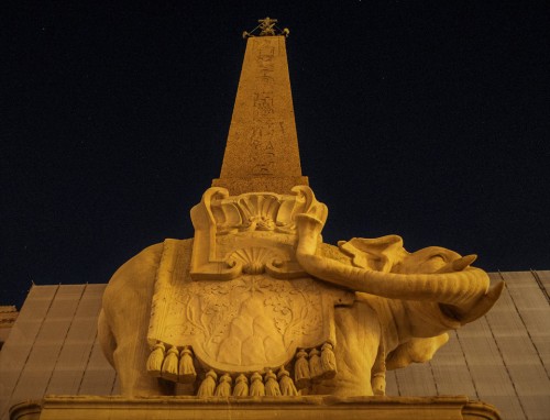 Minerva Obelisk on Piazza della Minerva