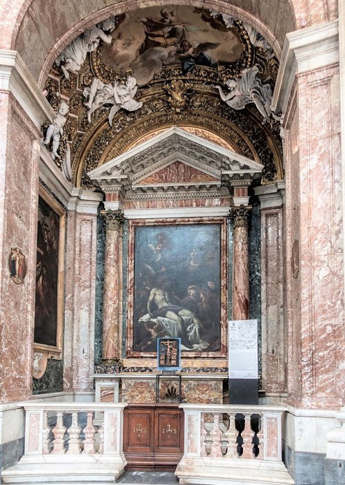 Church of Sant'Andrea al Quirinale, Chapel of the Pieta, The Lamentation, Giacinto Brandi