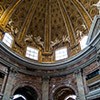 Church of Sant'Andrea al Quirinale, cornice decorations, Antonio Raggi