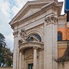 Church of Sant'Andrea al Quirinale, church façade, Gian Lorenzo Bernini