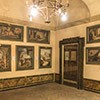 Church of Sant'Andrea al Quirinale, antechamber of the Chapel of St. Stanislaus Kostka with watercolors by Andrea Pozzo