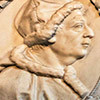 Tombstone of Pope Alexander VI, fragment, Church of Santa Maria in Monserrato