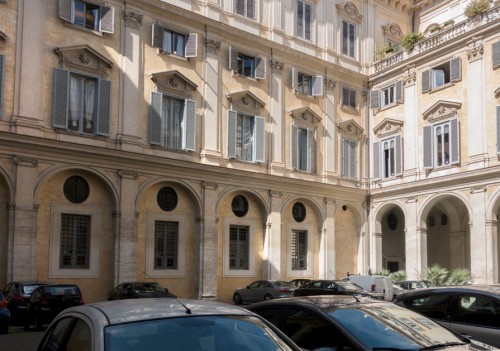 Courtyard of the Altieri Palace