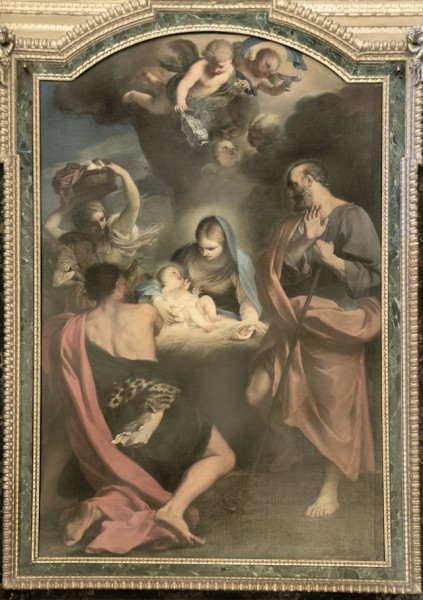 Carlo Maratti, Adoration of the Shepherds, Church of San Giuseppe dei Falegnami