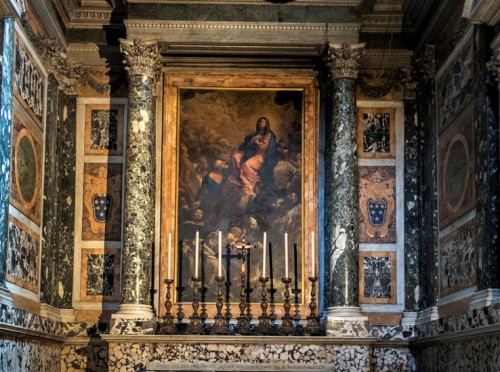 Carlo Maratti, Saint Peter Presenting the Saints to Our Lady, Basilica of Santa Maria sopra Minerva