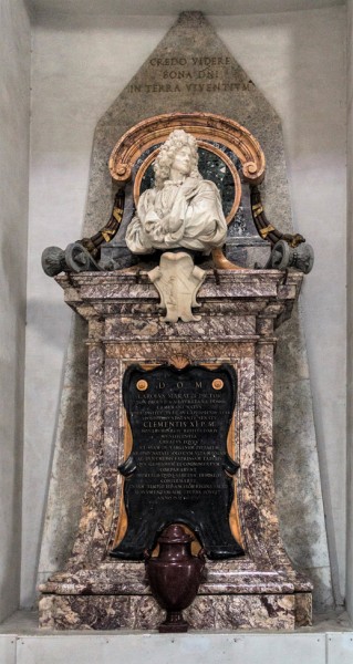 Funerary monument of Carlo Maratti, Basilica of Santa Maria degli Angeli