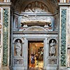 Tombstone of Pope Innocent III, end of the XIX century, basilica transept of San Giovanni in Laterano