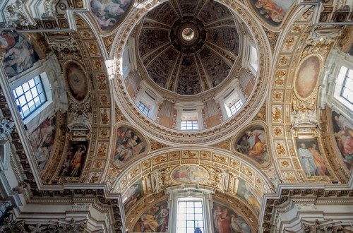 Kaplica Sykstyńska, bazylika Santa Maria Maggiore, sklepienie