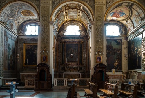 Basilica of Santi Cosma e Damiano, chapels of St. Anthony of Padua and St. John the Baptist