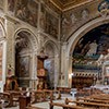 Santi Cosma e Damiano, Baroque interior of the church