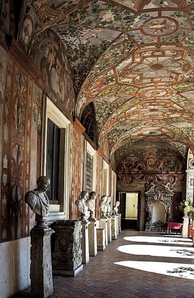 Palazzo Altemps, gallery of the busts of Roman emperors – piano nobile