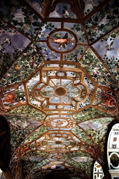 Palazzo Altemps, paintings on the ceiling of the piano nobile